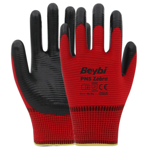 BEYBİ PN5 ZEBRA NİTRİL ELDİVEN (12)